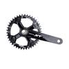 RACEWORK XT Hollowtech Mtb Crank Arms For Bicycle Crankset Integrated Candle Pe 2 Crowns Mountain Bike Connecting Rods 104