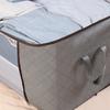 Clothes Storage Bag Large Capacity Foldable Clothing Moving Bag with Front Transparent Window