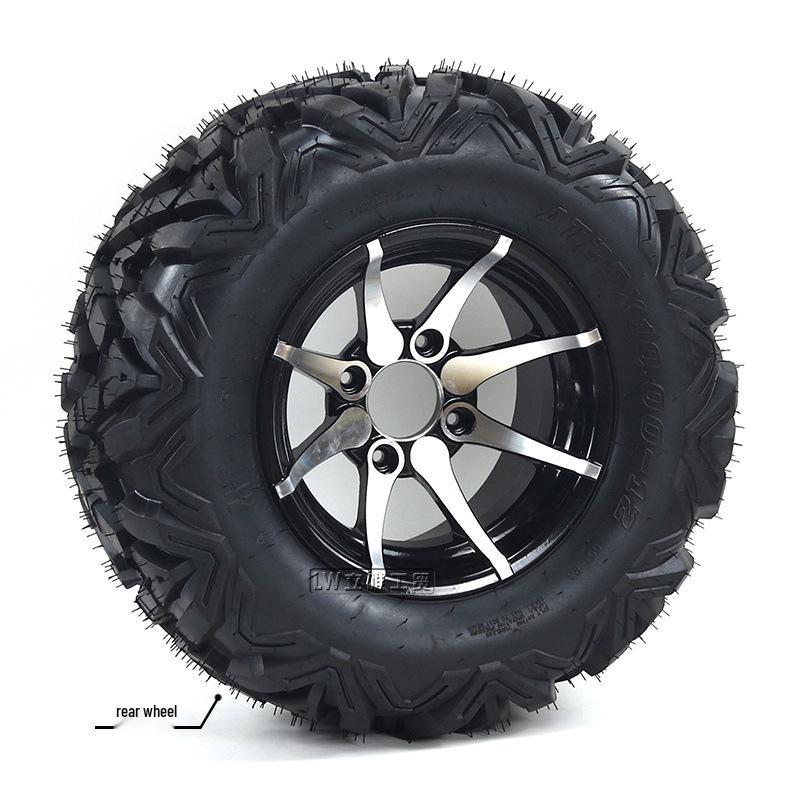 ATV Off-Road Go-Kart with 12-inch Aluminum Wheels and Vacuum Tires