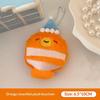 Cartoon Ocean Doll Pendant Plush Keychain Adorable Penguin Octopus Seal Plush Doll Backpack Hanging Decoration Accessories Present
