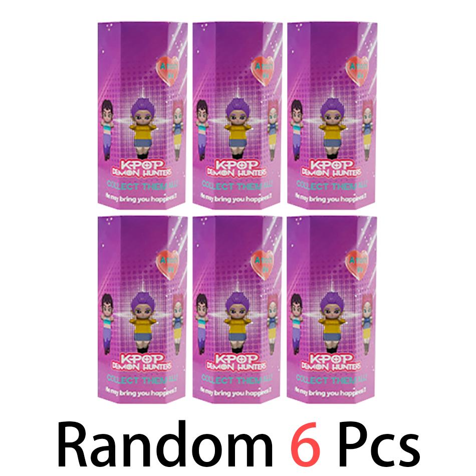 Kpop Demon Hunters box series Figure Model Toy Cartoon Gaming Peripherals Desk Decoration Halloween/Christmas for Kid GiftK