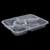 Disposable Slanted 5-Compartment Food Container