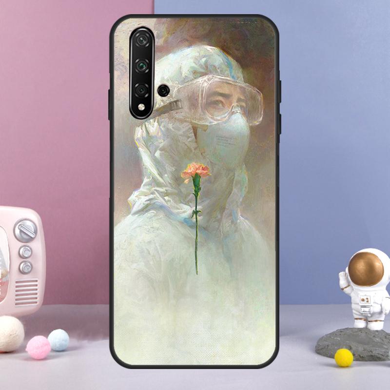 Medicine Doctor Nurse For Huawei Nova Y70 Y90 Y60 Y72 Y73 Y61 Y91 7i 8i 11i 12i 12s 9 10 SE P20 P30 P40 Lite Case
