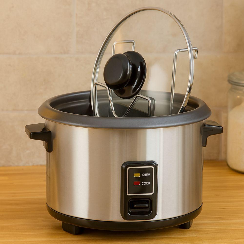 2pcs Anti-Tip Pot Lid Holder Non-Slip Lid Organizer Multifunctional Lid Storage Stand  Desktop