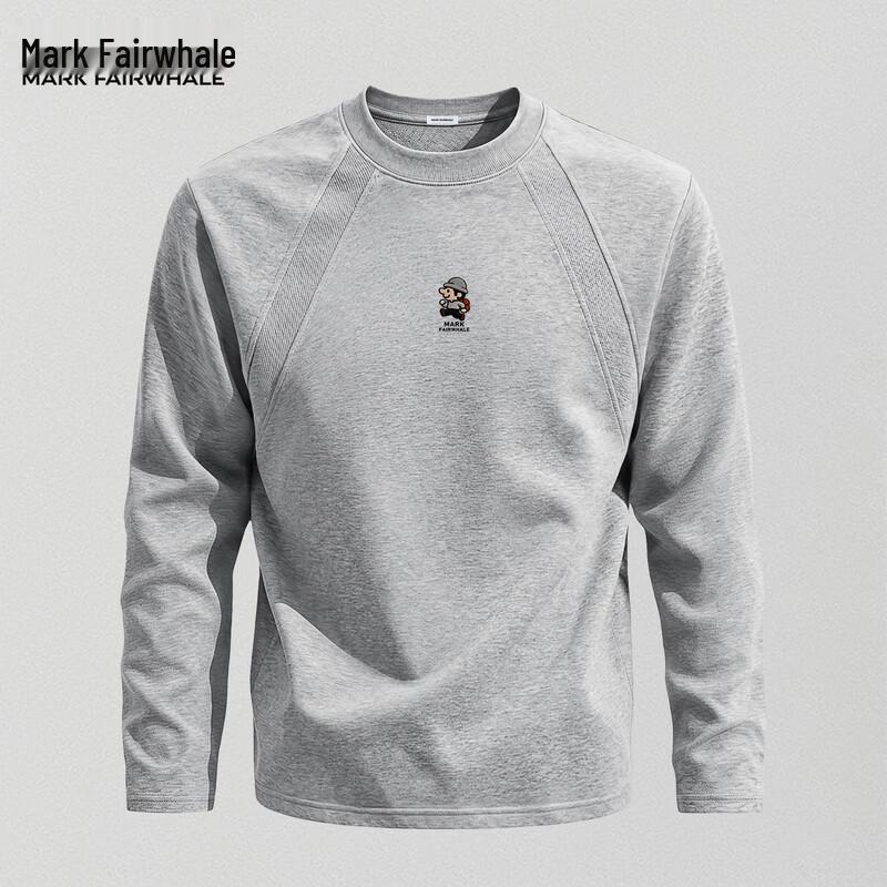 Mark Fairwhale Men's Autumn Deconstructed Patchwork Long Sleeve T-Shirt