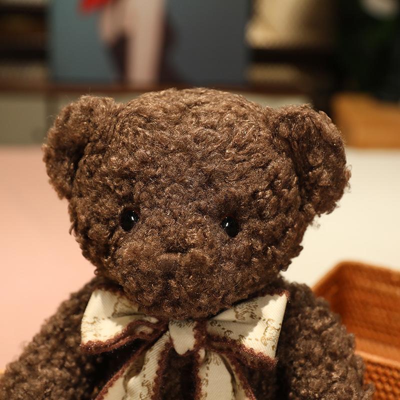 6 Farben Cartoon Bunt Schleife Bär Spielzeug Stofftier Kissen Weiche Puppen Heimdeko Geburtstagsgeschenke Freundin