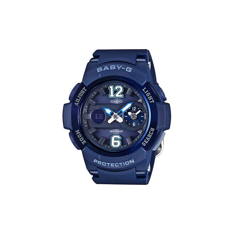 

Casio BABY-G Quartz Movement Resin Strap Japanese and Korean Watch Women s Watch Blue Dial BGA-210-2B2 синий