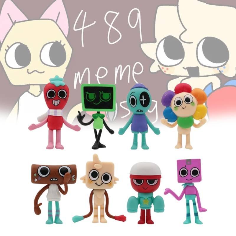 World Character Dandys Model Toy Cute Cartoon Children Cake Decoration Baking