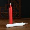 Red and White Candles for Home Lighting, Daily Ordinary Candles, Non-romantic Wedding Long Pole Emergency Candles, Worshiping Candles
