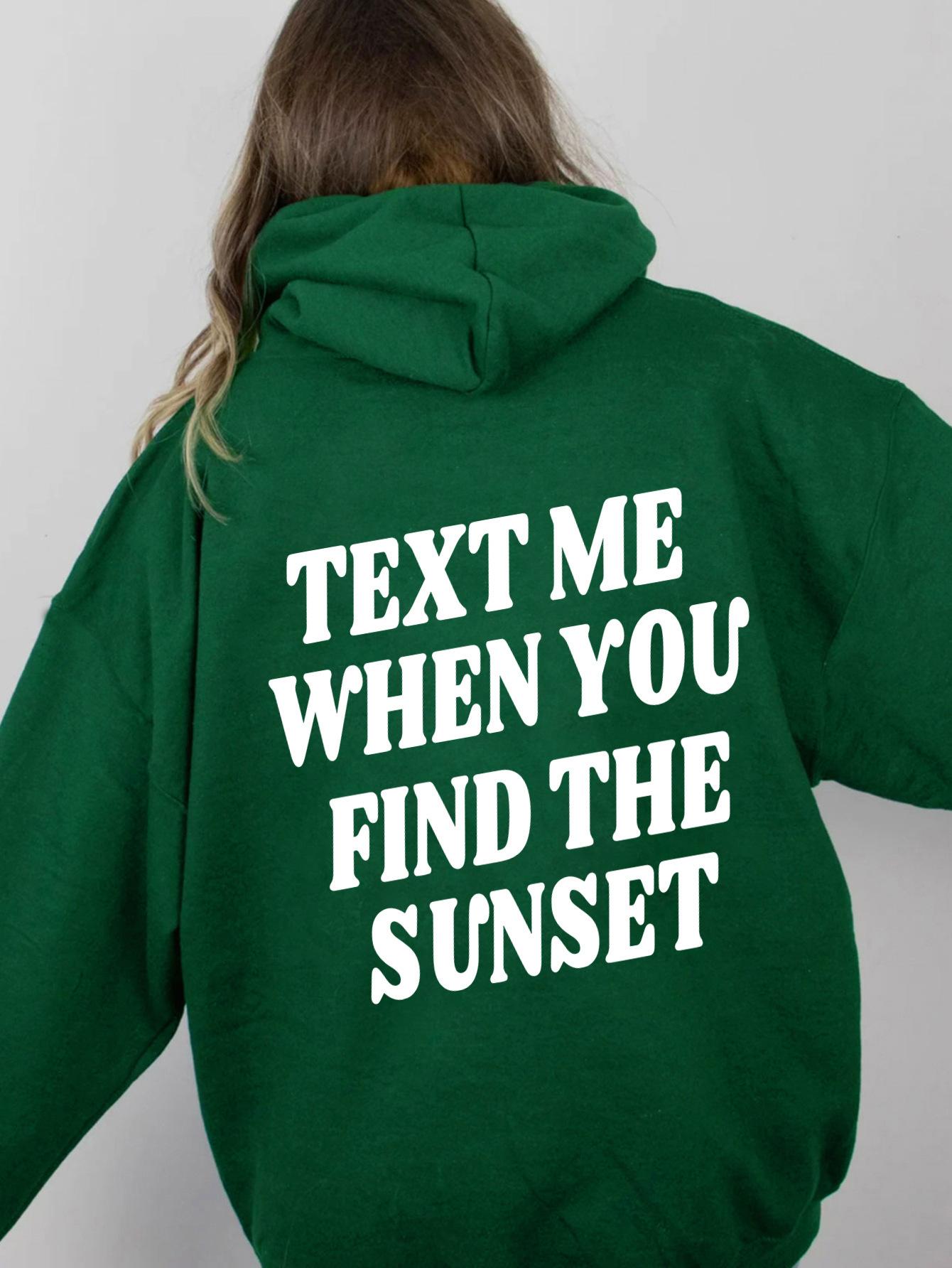 

Женский флисовый свитер с короткими рукавами, однотонный, с принтом букв, карманом-кенгуру, с капюшоном и завязками 5XL зелёный