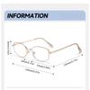 New Fashion Literary Design High-Definition Anti-Blue Light Glasses Men And Women Fashion Luxury Eye Protection Optical Glasses