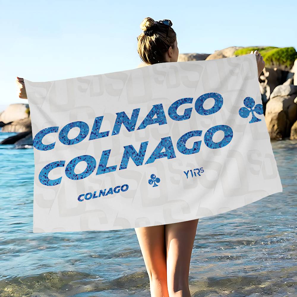 Bicycle C-Colnago Logo Microfiber Blanket Quick Drying Beach Towels Oversized Printing Super Absorbent Pool Towel Blanket