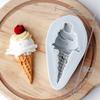 Ice Cream Cone Chocolate Fondant Silicone Mold  Baby Birthday Cake Mold