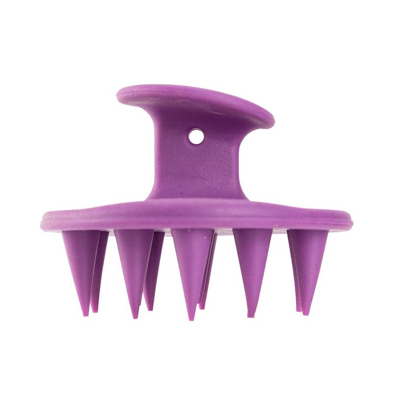 1pcs Scalp Massage Hair Washing Shampoo Brush Soft Silicone Hairbrush Bath Shower Brush Family Salon Hair Care Tool Gifts