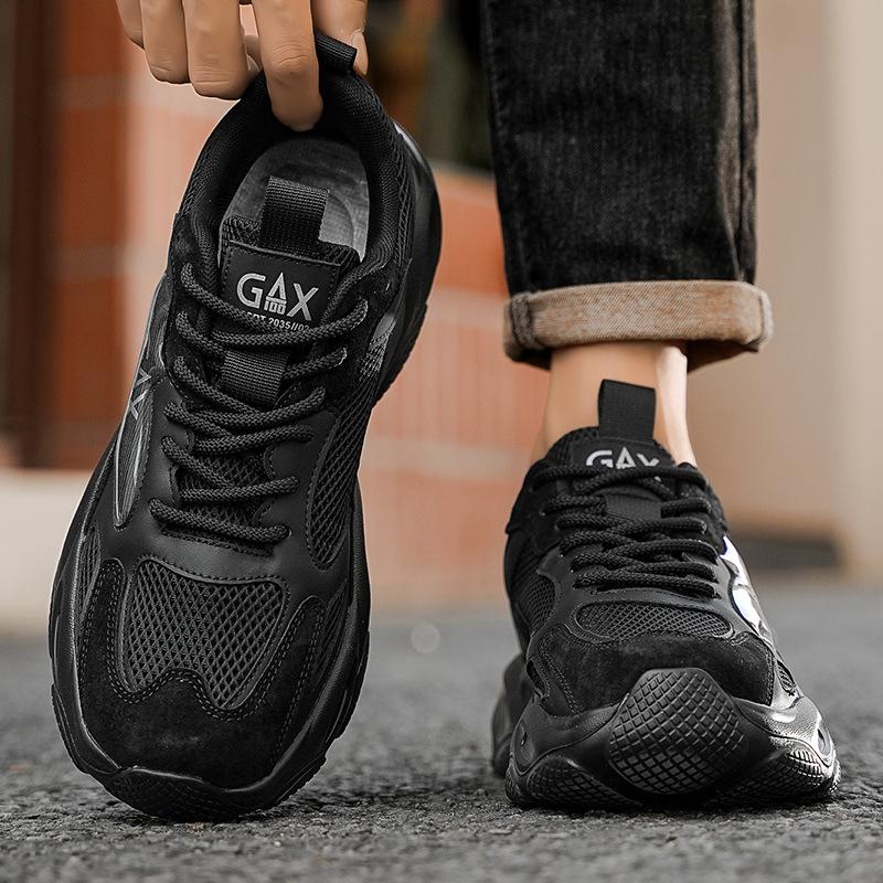 Modische vielseitige Nischen-Herrenschuhe 2025 neue Frühling Mesh-Netzschuhe lässige Sport-Board-Schuhe