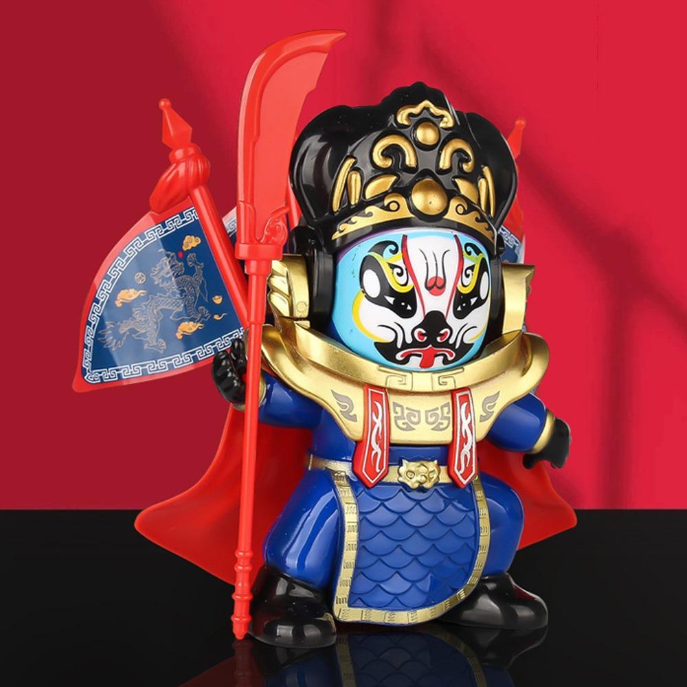 Panda Opera Face Changing Doll with Flaflag Opera Face Makeup Toy Face Changing Toy Kid Girl Boy