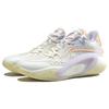 New LiNing Cushioning Wear Resistant Low Top Basketball Shoes Men's Purple ABPS047-5