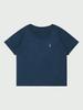 Maebeolig Mvr Logo Wide U-Neck T-Shirt [Navy]
