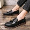 Hot Selling Mens Loafers Europe America Soft Soles Comfortable Men's Formal Shoes Men Genuine Leather Casual Shoes Man