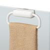 LEC Sink Door Towel Rack (Towel Bar), White, K-520