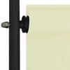 Outdoor Roller Blind 120 x 270 cm Cream
