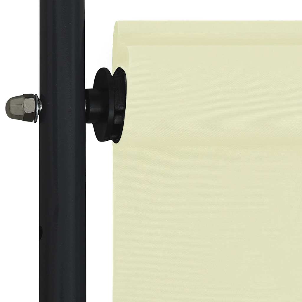 Outdoor Roller Blind 120 x 270 cm Cream