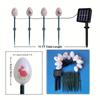 Easter Egg Solar LED String Lights Bunny Flower Design Heart Holiday Decoration Outdoor Indoor Festive Lighting