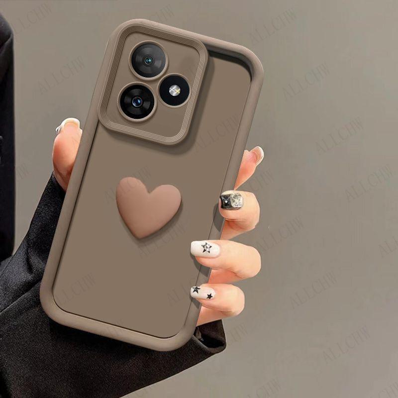 Capa para Honor 400 lite Capa para Celular Honor 400 lite ABR-NX1 Honor 400 lite 5G Capa de Celular de Silicone 3D Fofa Coração de Amor