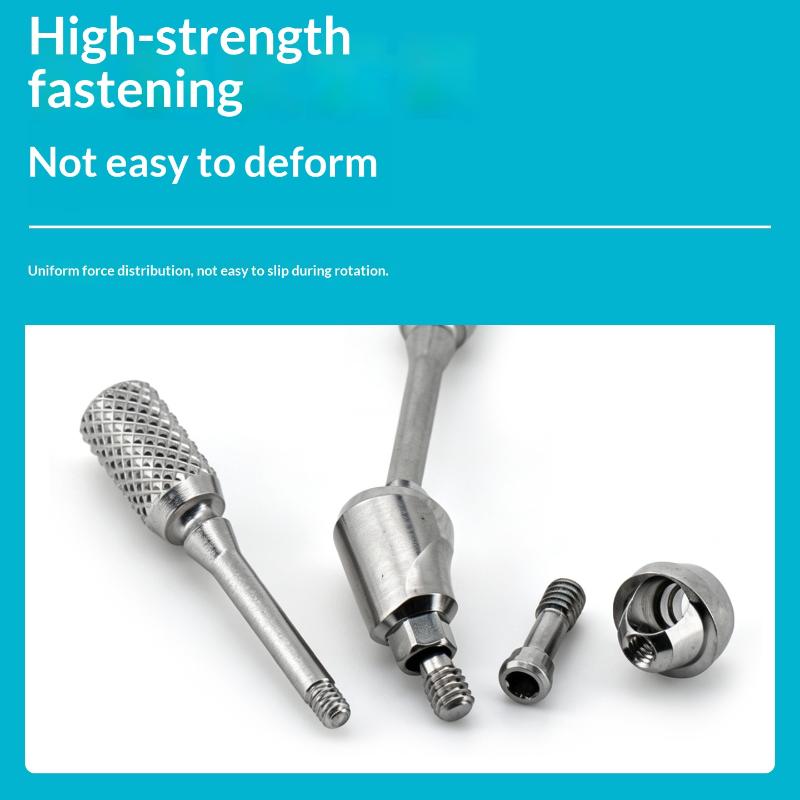 New Biotechnology Dental Implant Bench Kit Scanbody Multi Unit Titanium Based Simulation Transfer Bone Healing Screw Dent