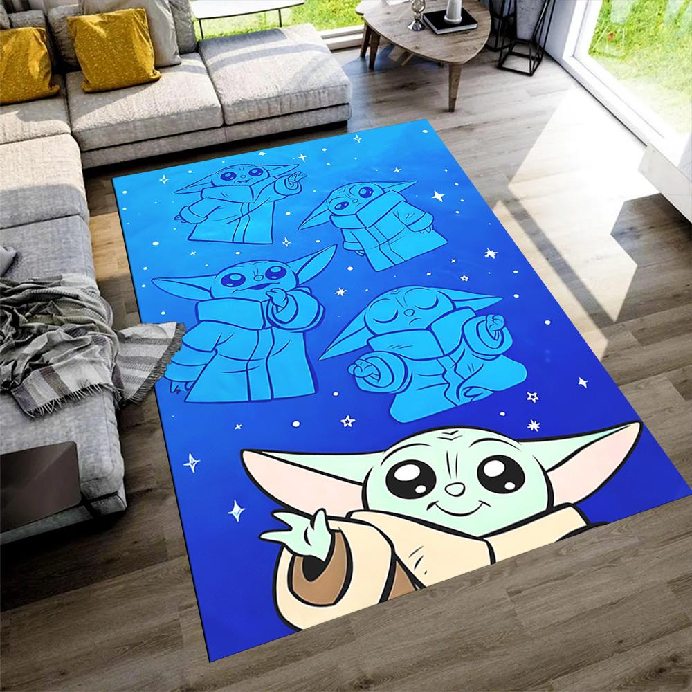 Star Wars Carpet Perfect for Outdoor Decorate Room Bedrooms Entryway Antislip Carpet Decorate Offices Perfect Gift for Women Men