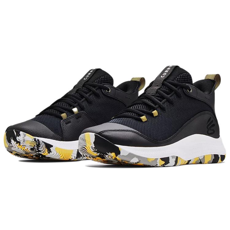 Under Armour Curry 3Z5 Black Camo Sole 3023087-004