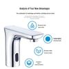 Minxi B-Style Automatic Sensor Single Cold Basin Faucet