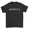 Newcastle T-Shirt, Stil Bezirk 1, regionales Stadt-Nordengland T-Shirt.