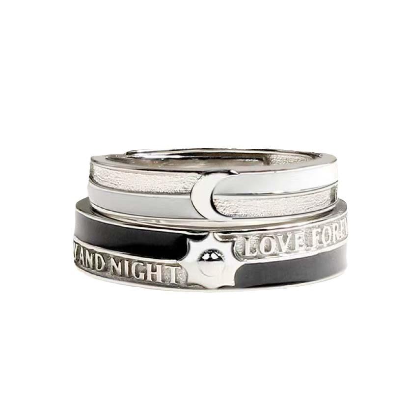 Der Kleine Prinz & die Rose Partnerringe - Epoxidharz Ewige Liebe Eheringe, Perfekt für den Valentinstag