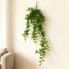 Brand New Decor Beautiful Artificial Plant Hanging 85cm Artificial Christmas Decoration Green Hanging Potted Plant Plastic Use