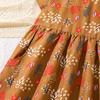 Girl Short Sleeves Floral Print Dress Children Kid Casual Summer Beach Sundress Princess Dresses Clothes