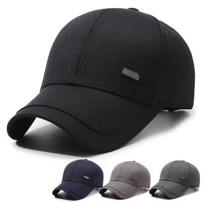 Spring Autumn Men's Cap Middle-Aged Baseball Cap Outdoor Sunshade Sunscreen Cap