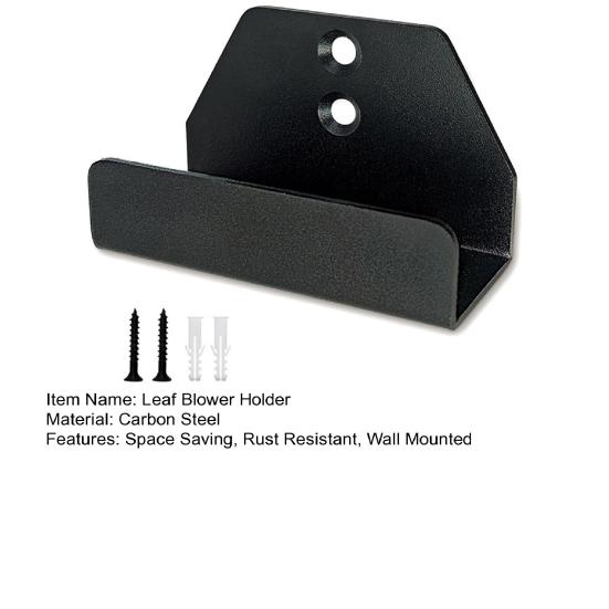 Leaf Blower Holder Wall Mount Heavy Duty Metal Blower Hanger Garage Organizer Leaf Blower Rack for DCBL722 Models