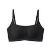 Skin-friendly, seamless, nude, simple, no steel ring, with chest pad, machine washable, integrated fixed back bra
