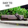 NOLITOY Flute Bag, 2-Way HandbagShoulder Bag, Stylish, Durable, and Portable, 44 x 10.2 x 6.8 cm, Coffee Color