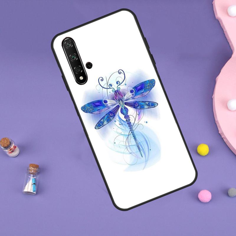 Dragonfly For Huawei Nova 10 9 SE 3i 7i 8i 11i 12i Y60 Y61 Y70 Y72 Y73 Y90 Y91 P20 P30 P40 Lite Case