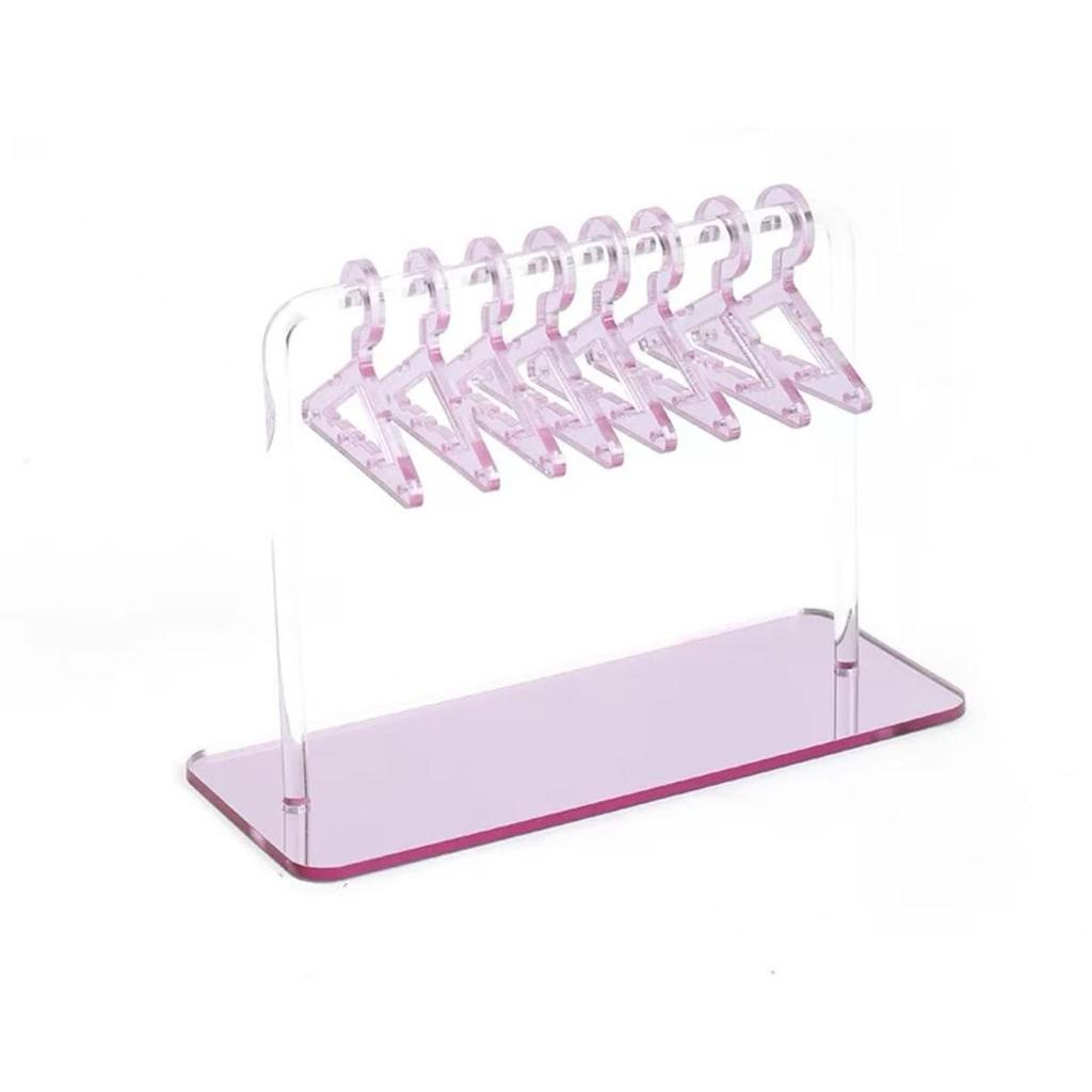 Acrylic Jewelry Stand Organizer - Earring & Necklace Display Hanger