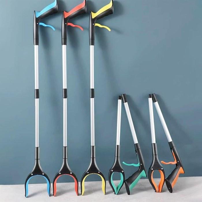 [KASSAI] Trash Picker Magic Hand 83cm (Blue) 83cm x 10cm x 3cm