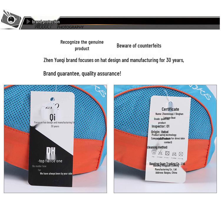 Zhen Yue Qi Sport Schnelltrocknende Netzmütze für Herren, Damen und Kinder - Bestickte Baseball-/Basketballkappe für Frühlings-/Sommer-Outdoor-Aktivitäten.