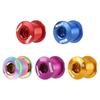 5pcs Double Single Bicycle Chainring Bolts Aluminum Alloy 6.5mm 8.5mm Chainwheel Screw Road MTB Bike Crank Bolts Crankset Nut