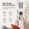 1pc Silicone Remote Control Cover For Xiaomi XMRM-P3 All-Inclusive Shockproof  Skid Protective Soft Sleeve Skin Cover