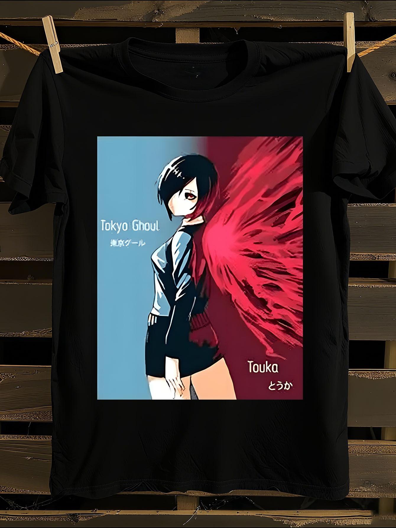 Tokyo Ghoul Touka Anime Tshirt Anime Graphic Tshirt XL