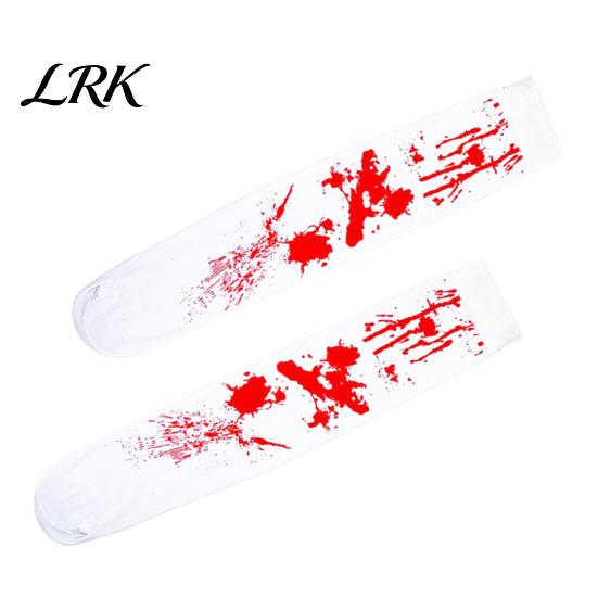 Festive Atmosphere Decorations Halloween Horror Gloves, Creepy Red Hand Cosplay Prop for Party, Party Spooky Costume Accessory Haunted House, Trick or