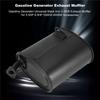 Generator Universal 2-3KW Exhaust Muffler for 5.5HP 6.5HP 3500W 4000W Accessories