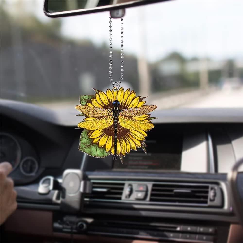 Moon Cute Acrylic Wedding Couple Car Pendant Ideal For Christmas Decor Home